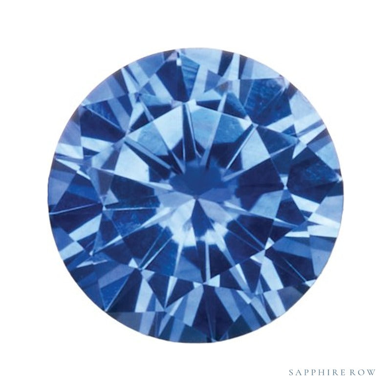 3.75 mm Natural Blue Sapphire – Round Cut – AA Quality — Sapphire Row · cut7