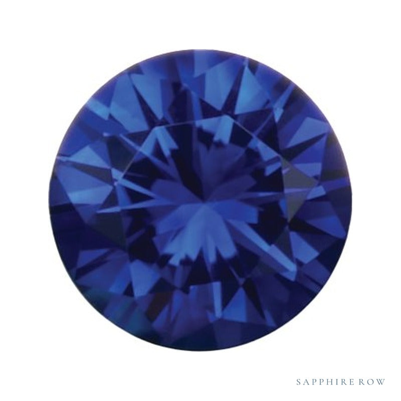 3.25 mm Natural Blue Sapphire – Round Cut – AAA Quality — Sapphire Row · cut7