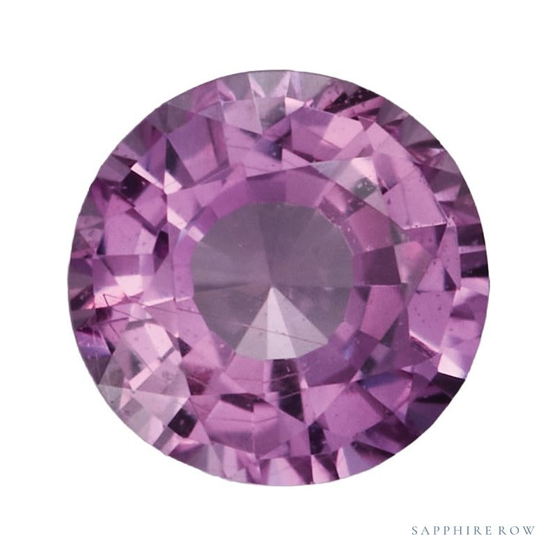 3.25 mm Natural Pink Sapphire – Round Cut – AA Quality — Sapphire Row · cut7