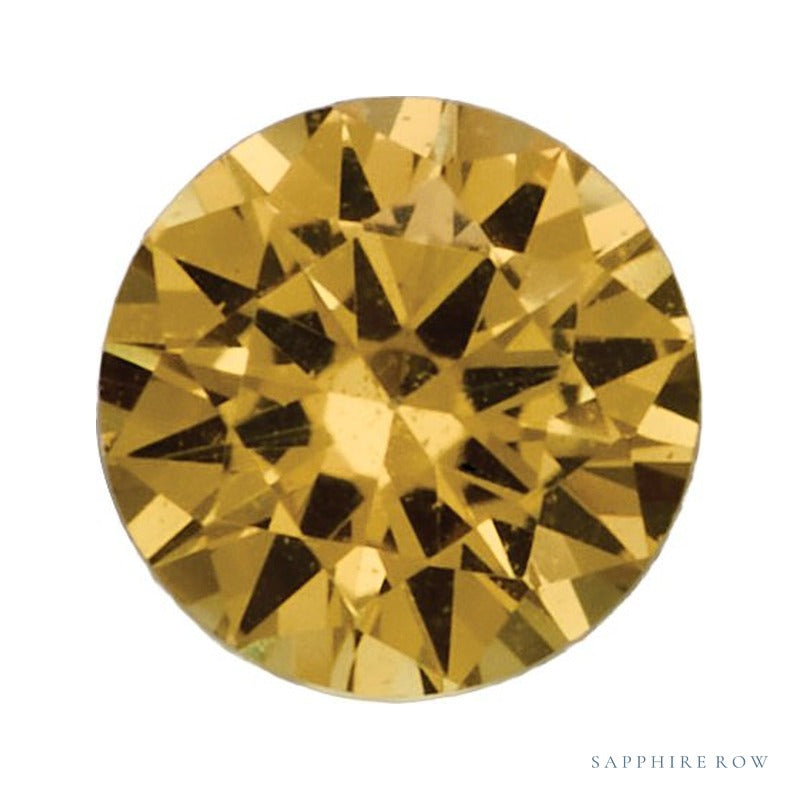 2.5 mm Natural Yellow Sapphire – Round Cut – AAA Quality — Sapphire Row · cut7