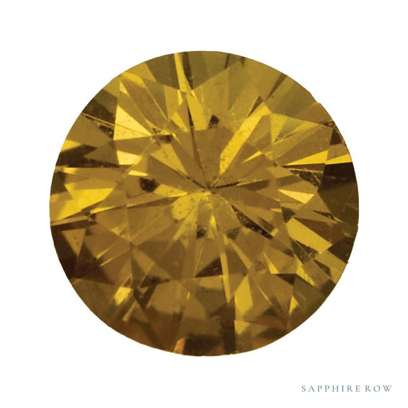 3 mm Natural Yellow Sapphire – Round Cut – AAA Quality — Sapphire Row · cut7