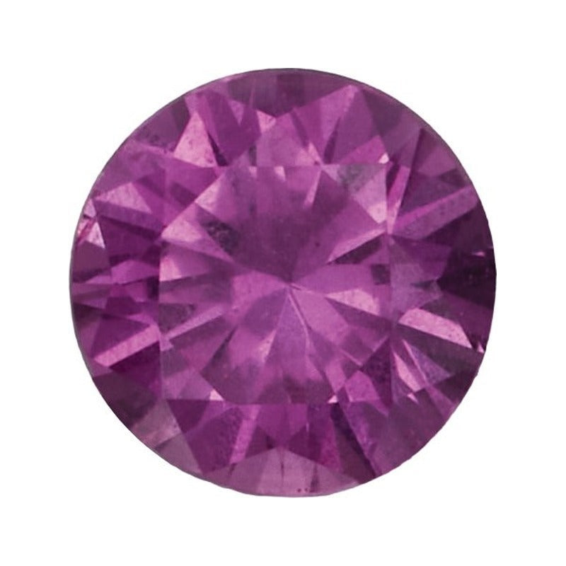 2.5 mm Natural Pink Sapphire – Round Cut – AAA Quality — Sapphire Row · cut7