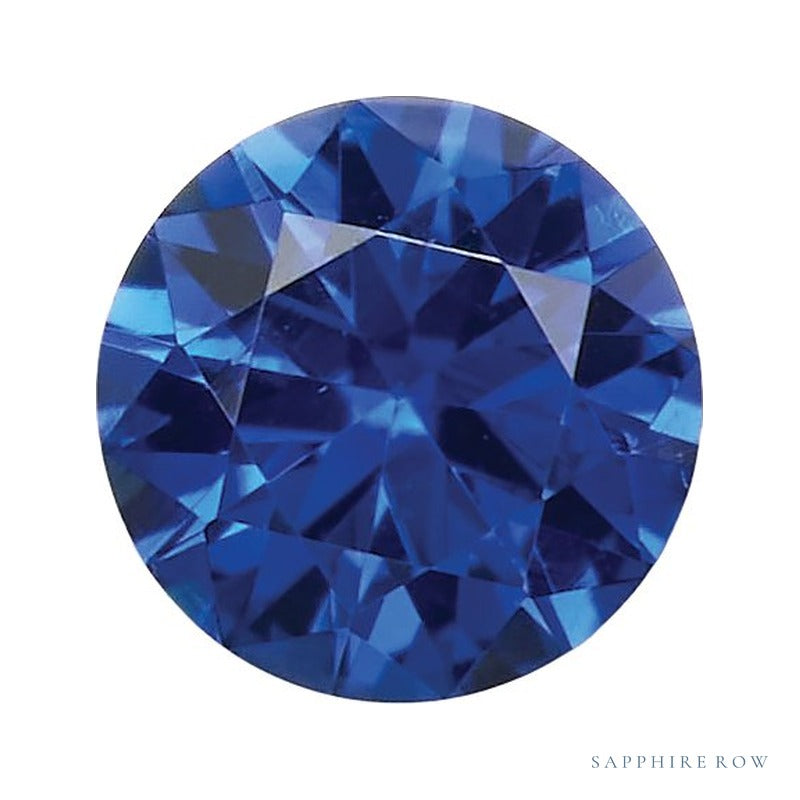 2.5 mm Natural Blue Sapphire – Round Cut – AAA Quality — Sapphire Row · cut7