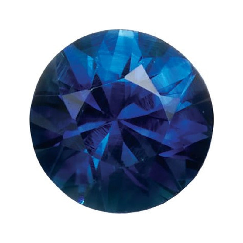 3.5 mm Natural Cobalt Blue Sapphire – Round Cut – AA Quality — Sapphire Row · cut7