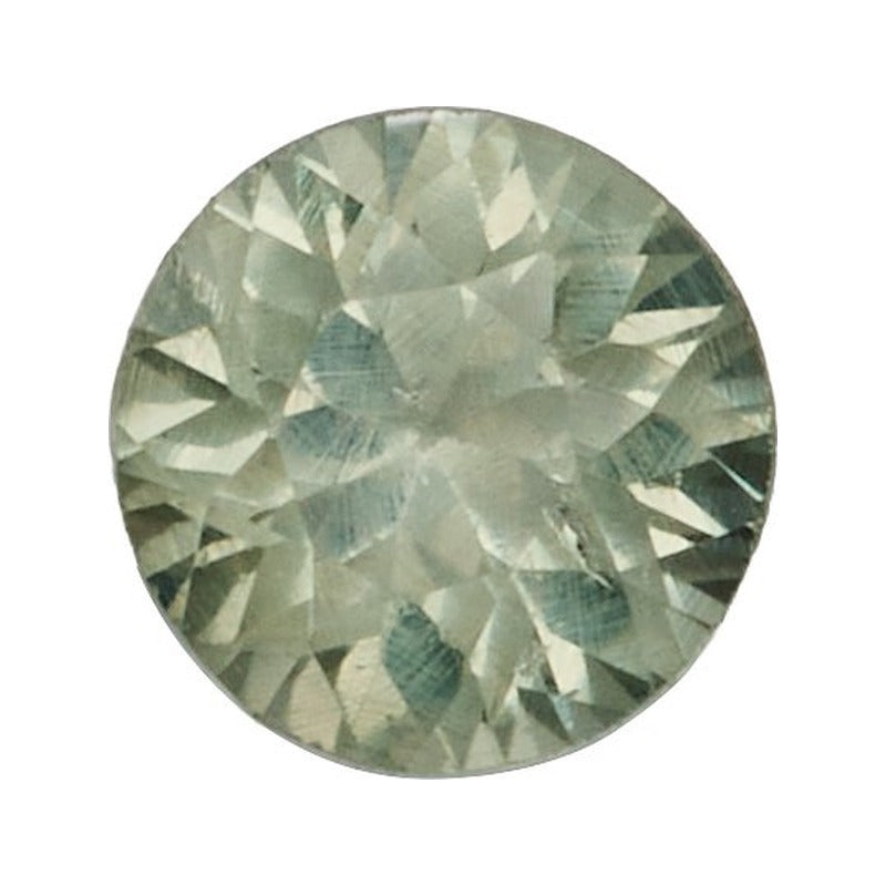 2.25 mm Natural Green Sapphire – Round Cut – AA Quality — Sapphire Row · cut7