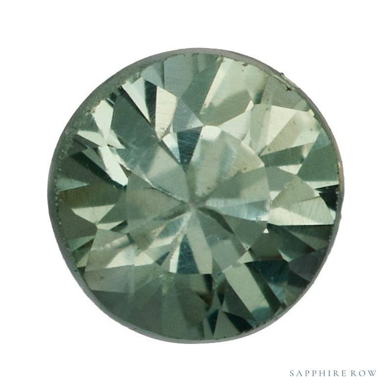 3 mm Natural Green Sapphire – Round Cut – AA Quality — Sapphire Row · cut7