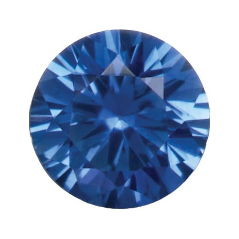 2.25 mm Natural Ceylon Blue Sapphire – Round Cut – B Quality — Sapphire Row · cut7