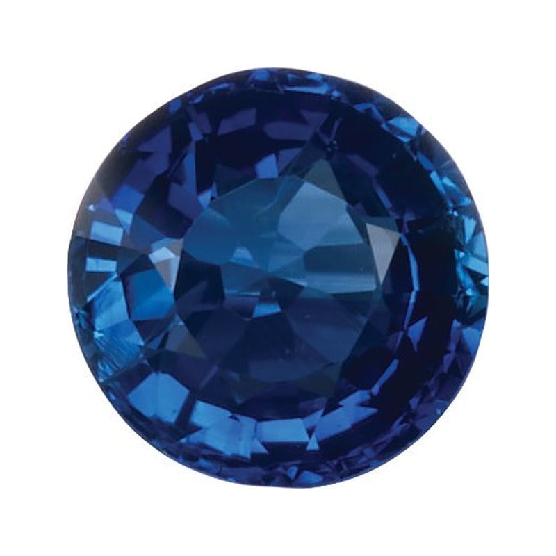 3.75 mm Natural Blue Sapphire – Round Cut – Commercial Quality — Sapphire Row · cut7