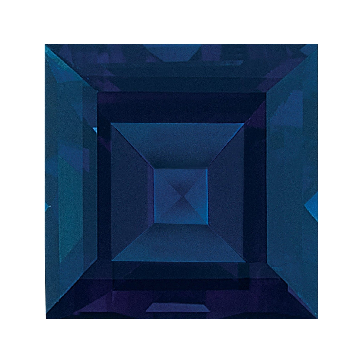 3.75 mm Natural Blue Sapphire – Square Cut – A Quality — Sapphire Row · cut7
