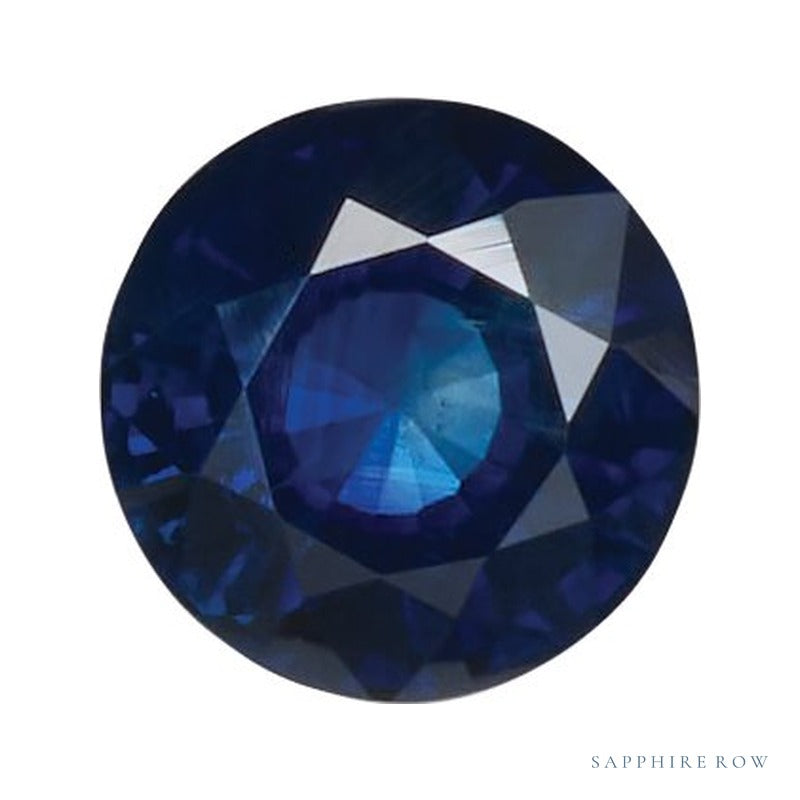 3 mm Natural Blue Sapphire – Round Cut – B Quality — Sapphire Row · cut7