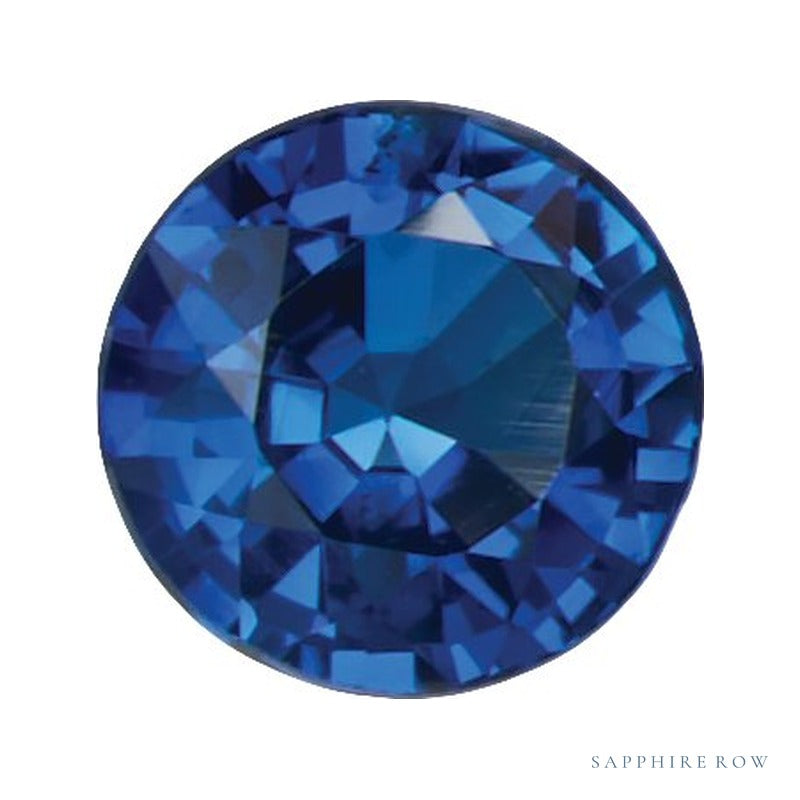 3.25 mm Natural Blue Sapphire – Round Cut – B Quality — Sapphire Row · cut7
