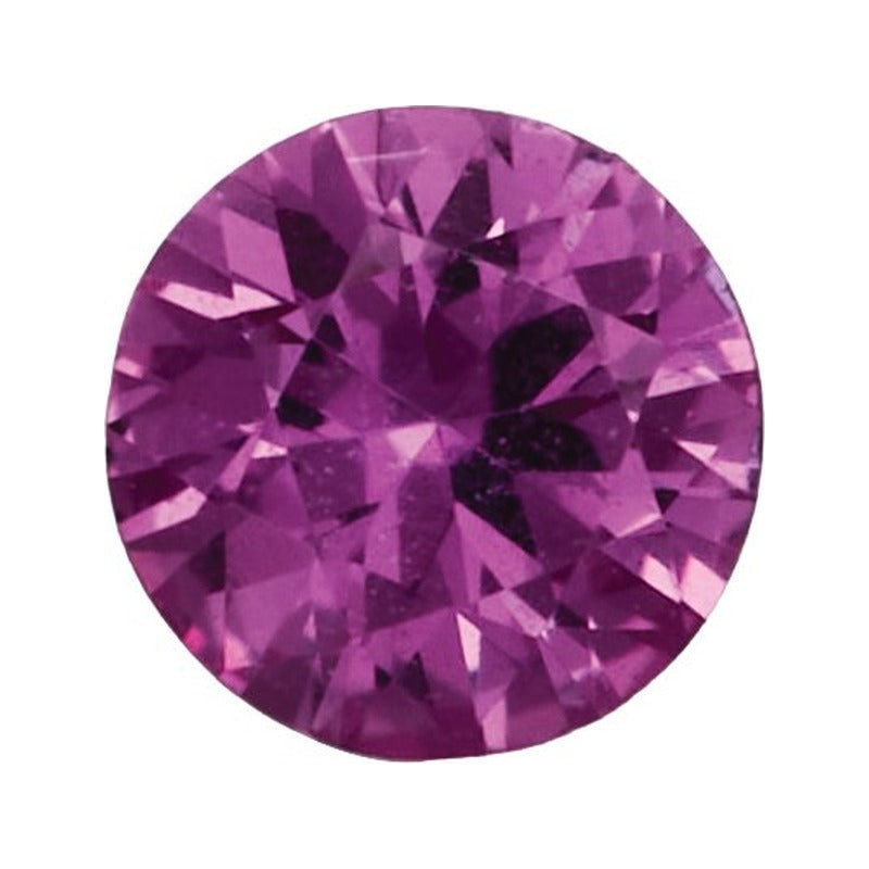 2.25 mm Natural Pink Sapphire – Round Cut – AAA Quality — Sapphire Row · cut7
