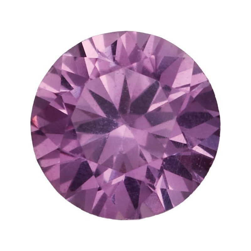 3.5 mm Natural Pink Sapphire – Round Cut – AA Quality — Sapphire Row · cut7