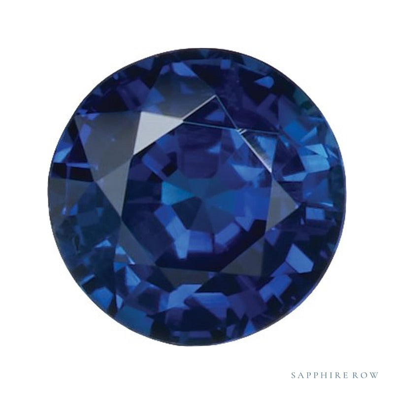 3.5 mm Natural Blue Sapphire – Round Cut – AA Quality — Sapphire Row · cut7