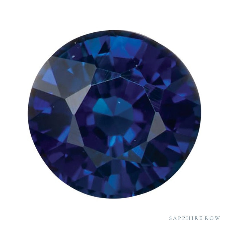 2.75 mm Natural Blue Sapphire – Round Cut – B Quality — Sapphire Row · cut7