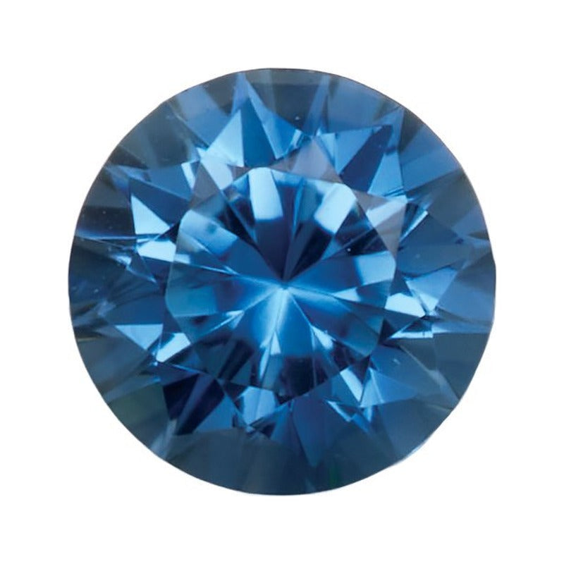 2.75 mm Natural Ceylon Blue Sapphire – Round Cut – A Quality — Sapphire Row · cut7