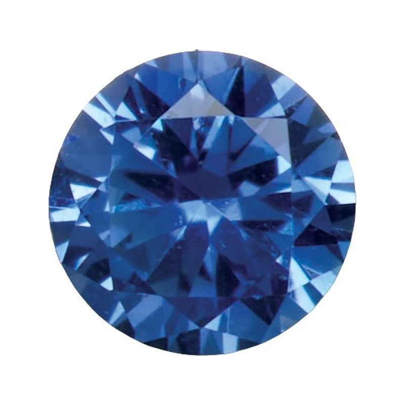 2.25 mm Natural Ceylon Blue Sapphire – Round Cut – A Quality — Sapphire Row · cut7