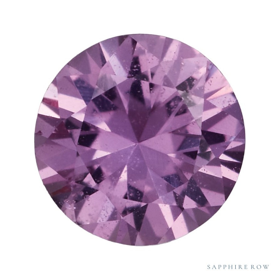3.75 mm Natural Pink Sapphire – Round Cut – AA Quality — Sapphire Row · cut7
