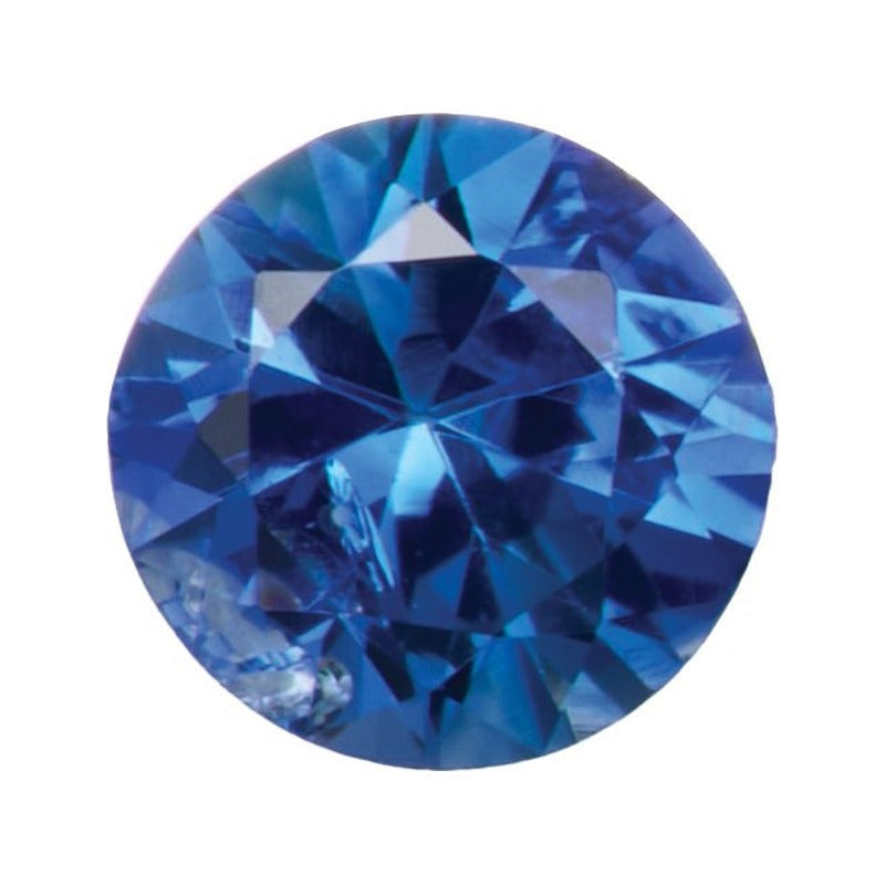 2.75 mm Natural Ceylon Blue Sapphire – Round Cut – AA Quality — Sapphire Row · cut7