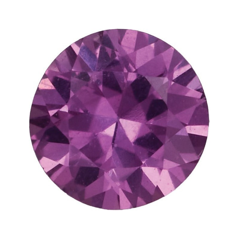 3.25 mm Natural Pink Sapphire – Round Cut – AAA Quality — Sapphire Row · cut7