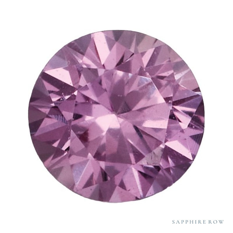 2.5 mm Natural Pink Sapphire – Round Cut – AA Quality — Sapphire Row · cut7