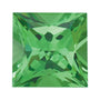 3.5 mm Natural Green Tsavorite Garnet – Square Cut – AA Quality — Sapphire Row · cut7