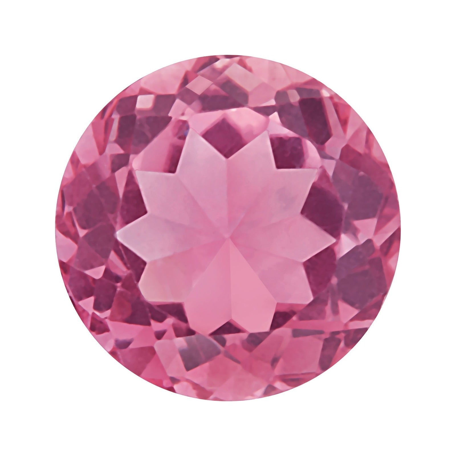 2.5 mm Natural Pink Tourmaline – Round Cut – AA Quality — Sapphire Row · cut7