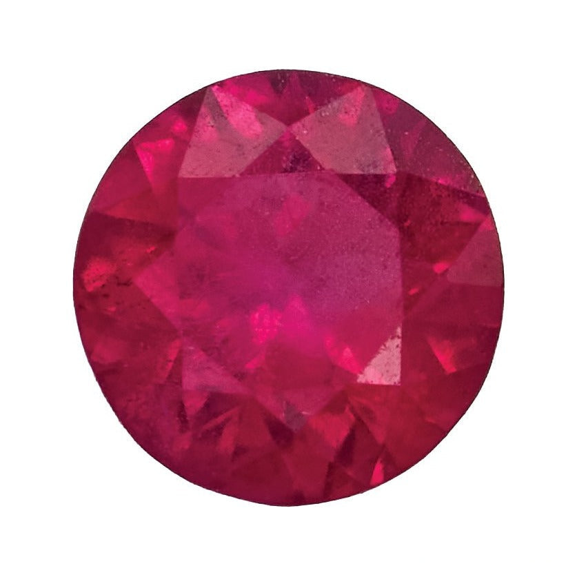 3.5 mm Natural Red Ruby – Round Cut – AA Quality — Sapphire Row · cut7