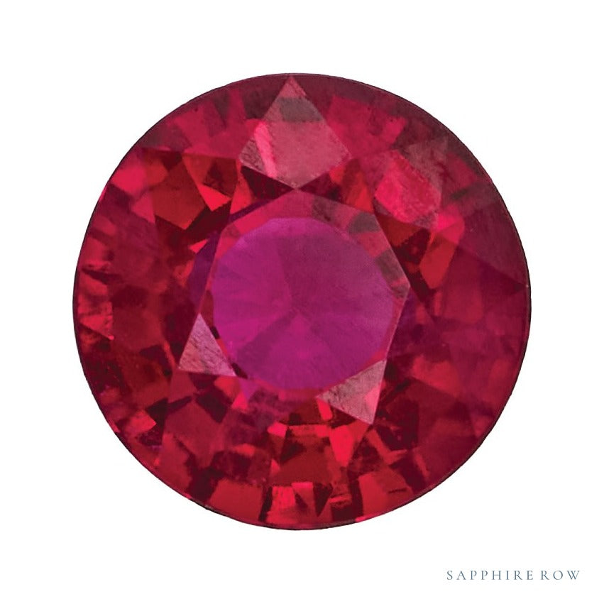 3.25 mm Natural Red Ruby – Round Cut – AA Quality — Sapphire Row · cut7
