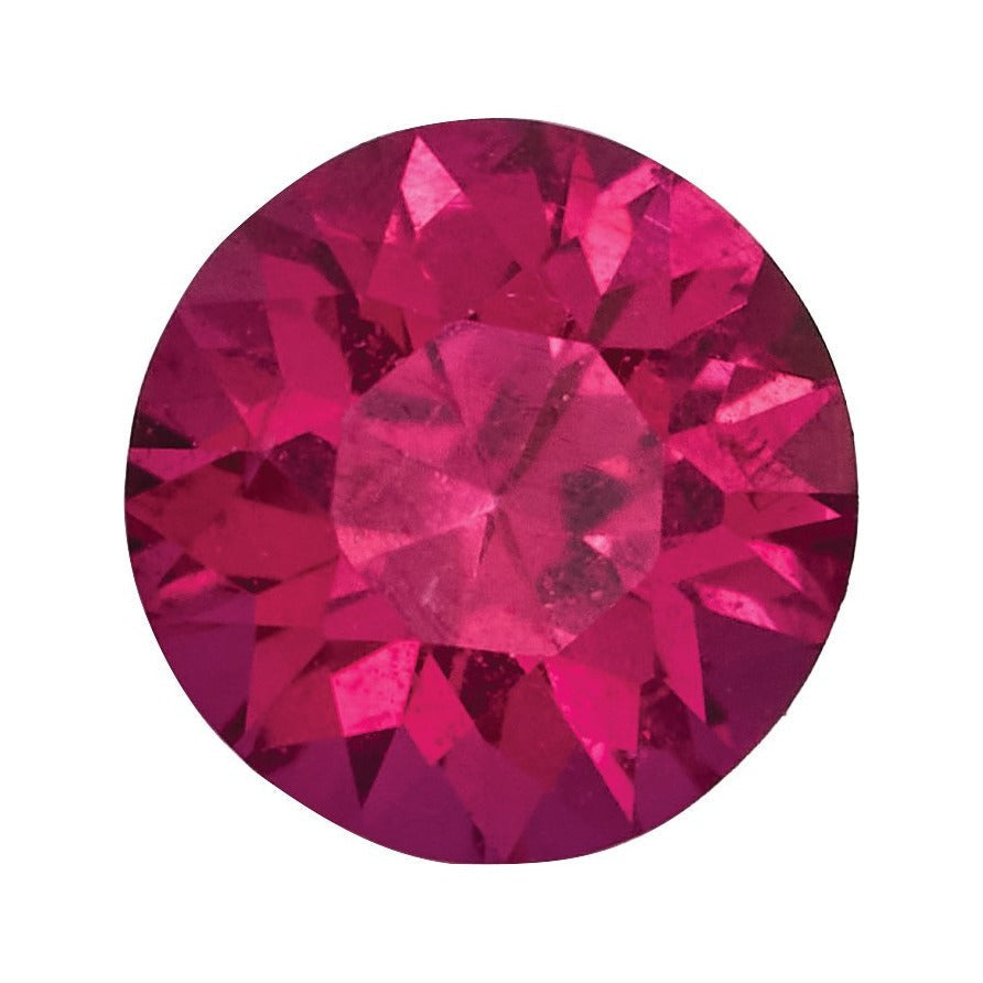 3.75 mm Natural Red Ruby – Round Cut – AA Quality — Sapphire Row · cut7