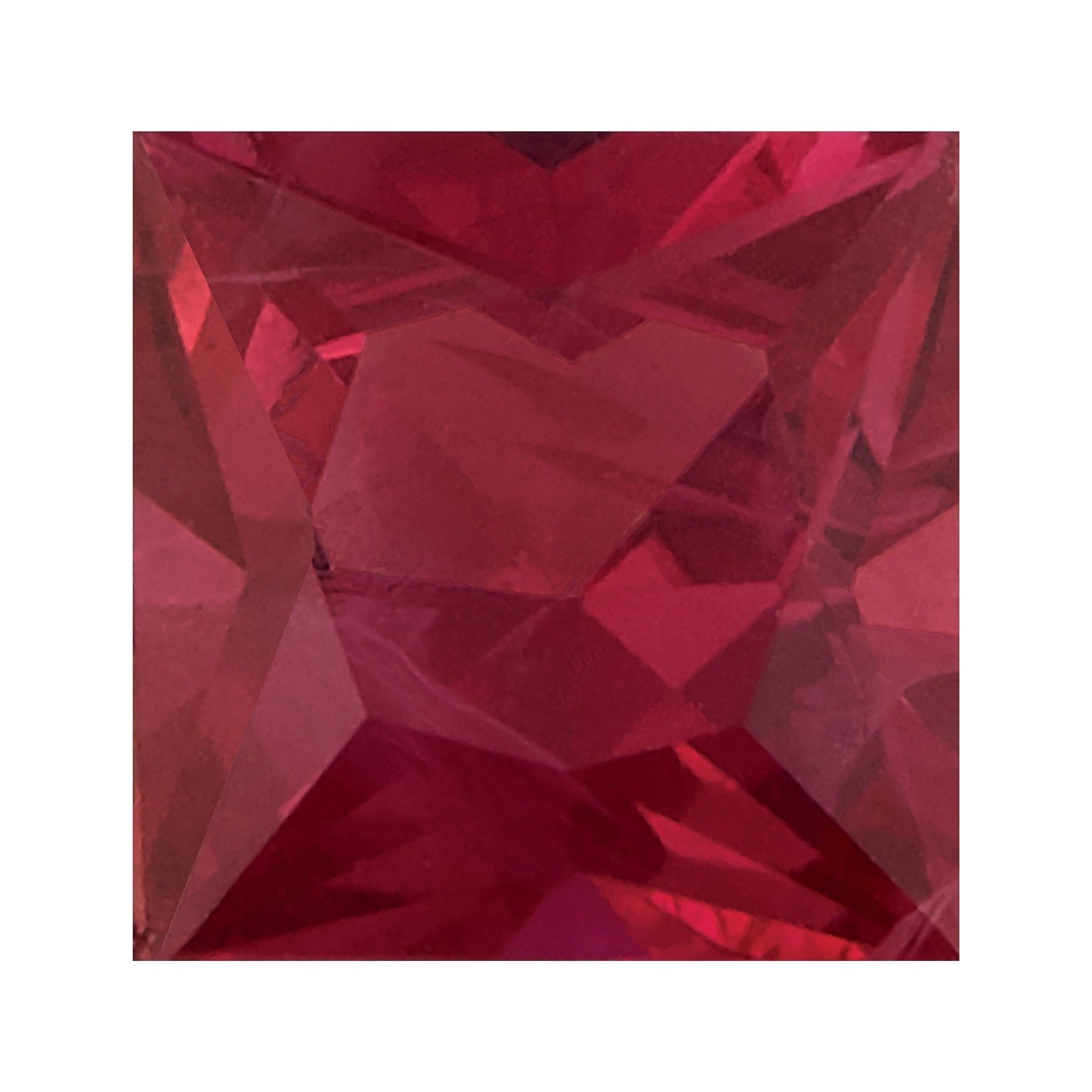 3.25 mm Natural Red Ruby – Square Cut – AA Quality — Sapphire Row · cut7