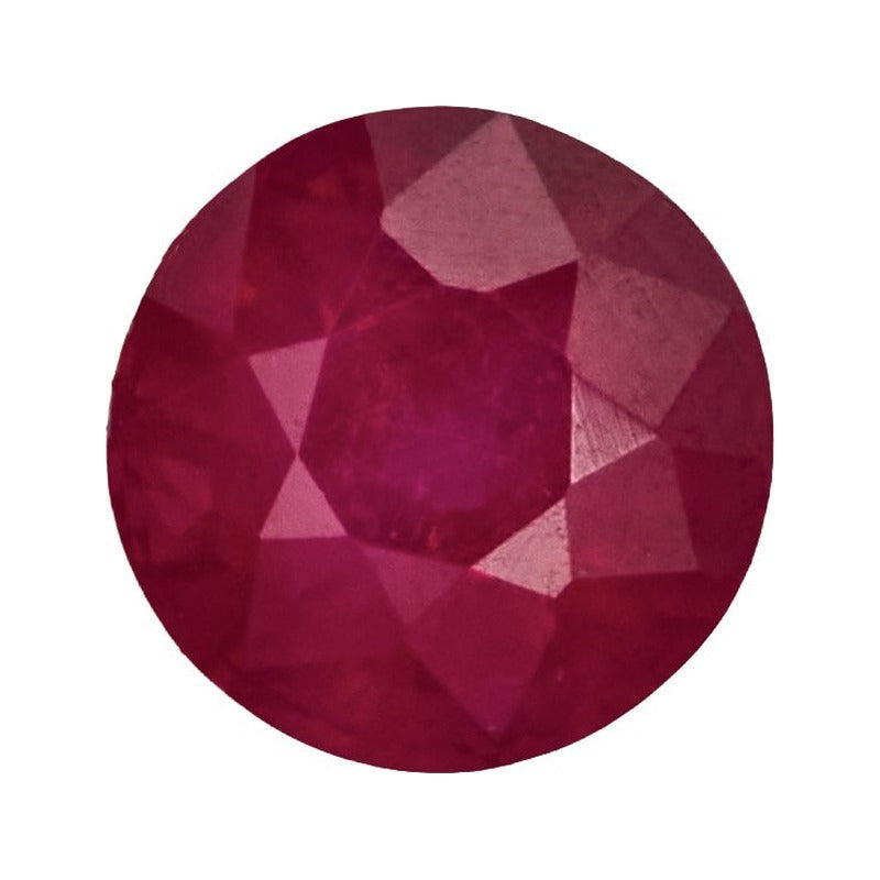 3 mm Natural Red Ruby – Round Cut – B Quality — Sapphire Row · cut7