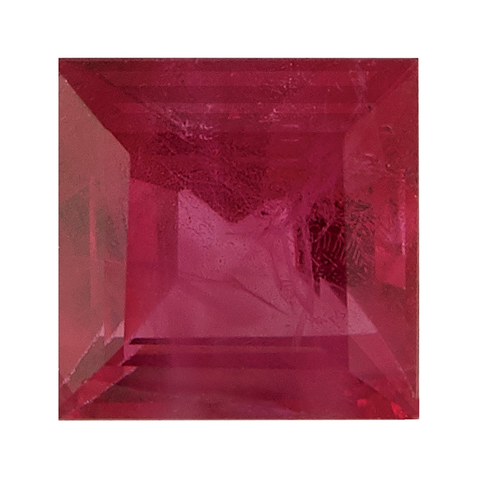 3.5 mm Natural Red Ruby – Square Cut – A Quality — Sapphire Row · cut7