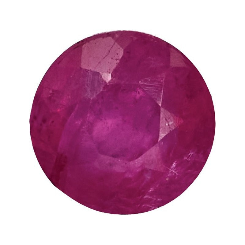 3 mm Natural Red Ruby – Round Cut – Commercial Quality — Sapphire Row · cut7