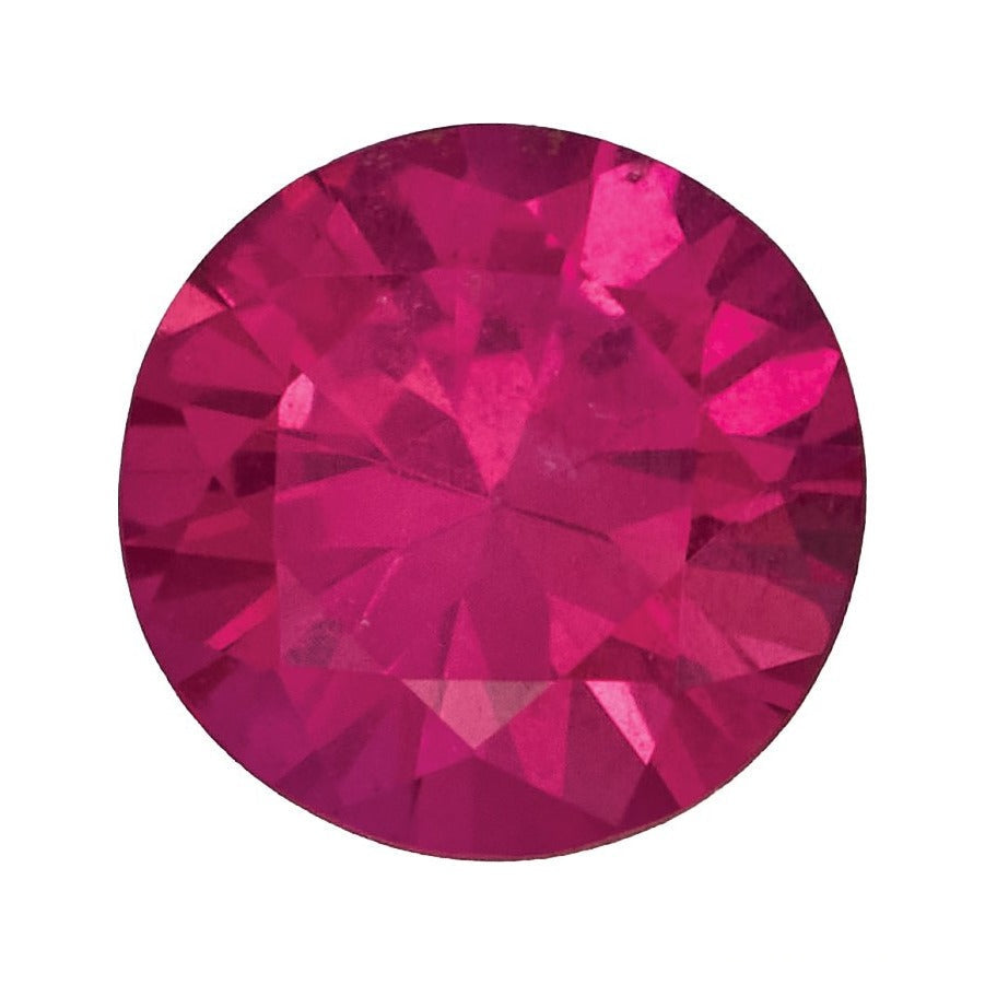 3.75 mm Natural Red Ruby – Round Cut – A Quality — Sapphire Row · cut7