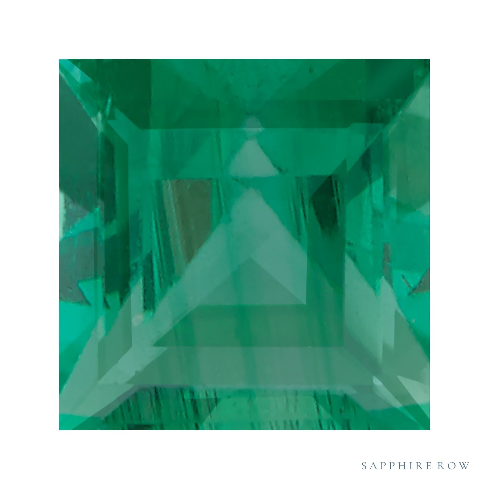 3 mm Natural Green Emerald – Square Cut – A Quality — Sapphire Row · cut7