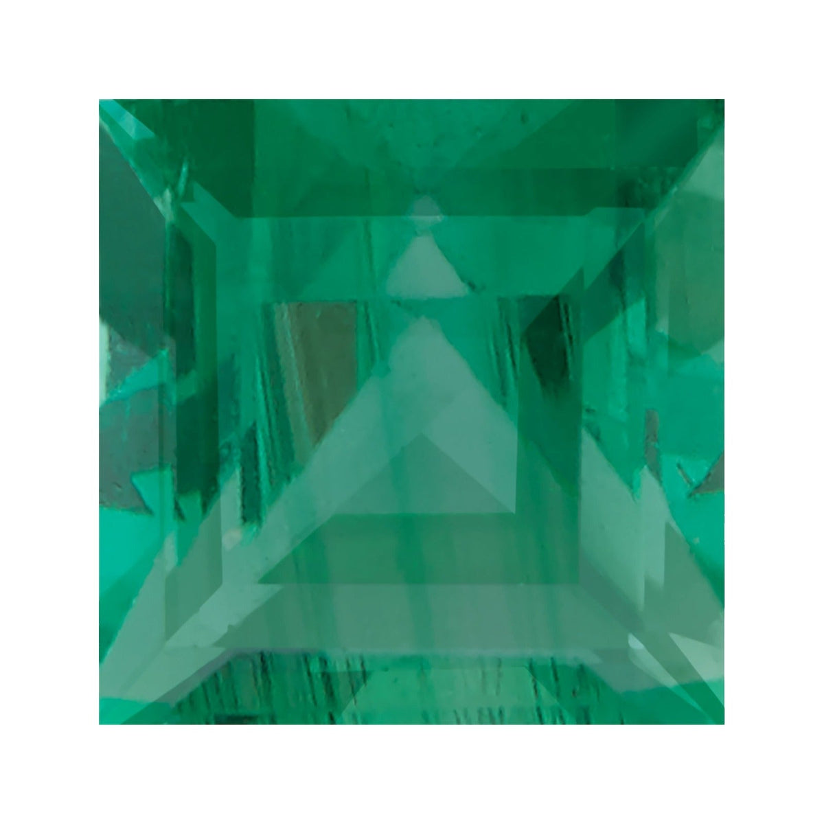3 mm Natural Green Emerald – Square Cut – A Quality — Sapphire Row · cut7
