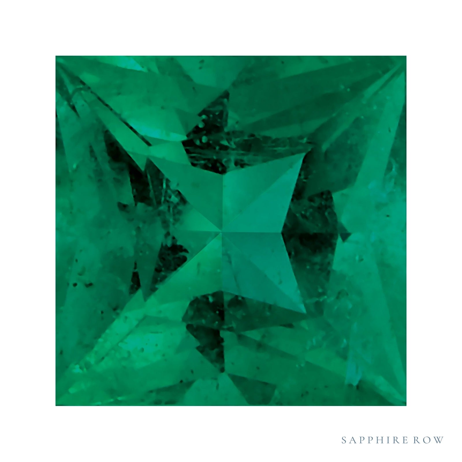 2.75 mm Natural Green Emerald – Square Cut – AA Quality — Sapphire Row · cut7
