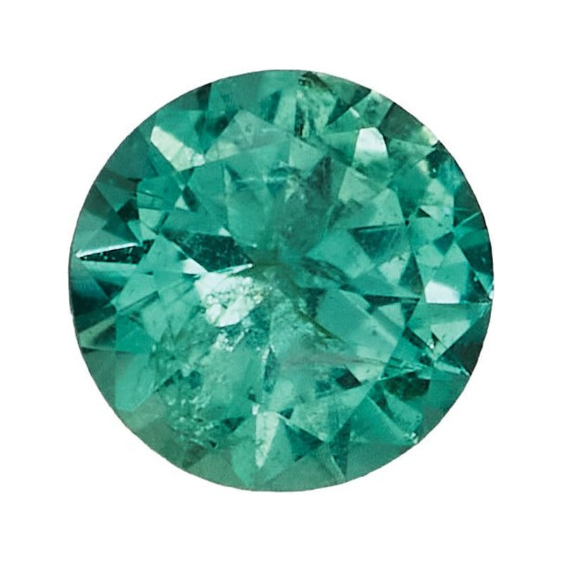 2.5 mm Natural Green Emerald – Round Cut – B Quality — Sapphire Row · cut7