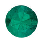 3.5 mm Natural Green Emerald – Round Cut – A Quality — Sapphire Row · cut7