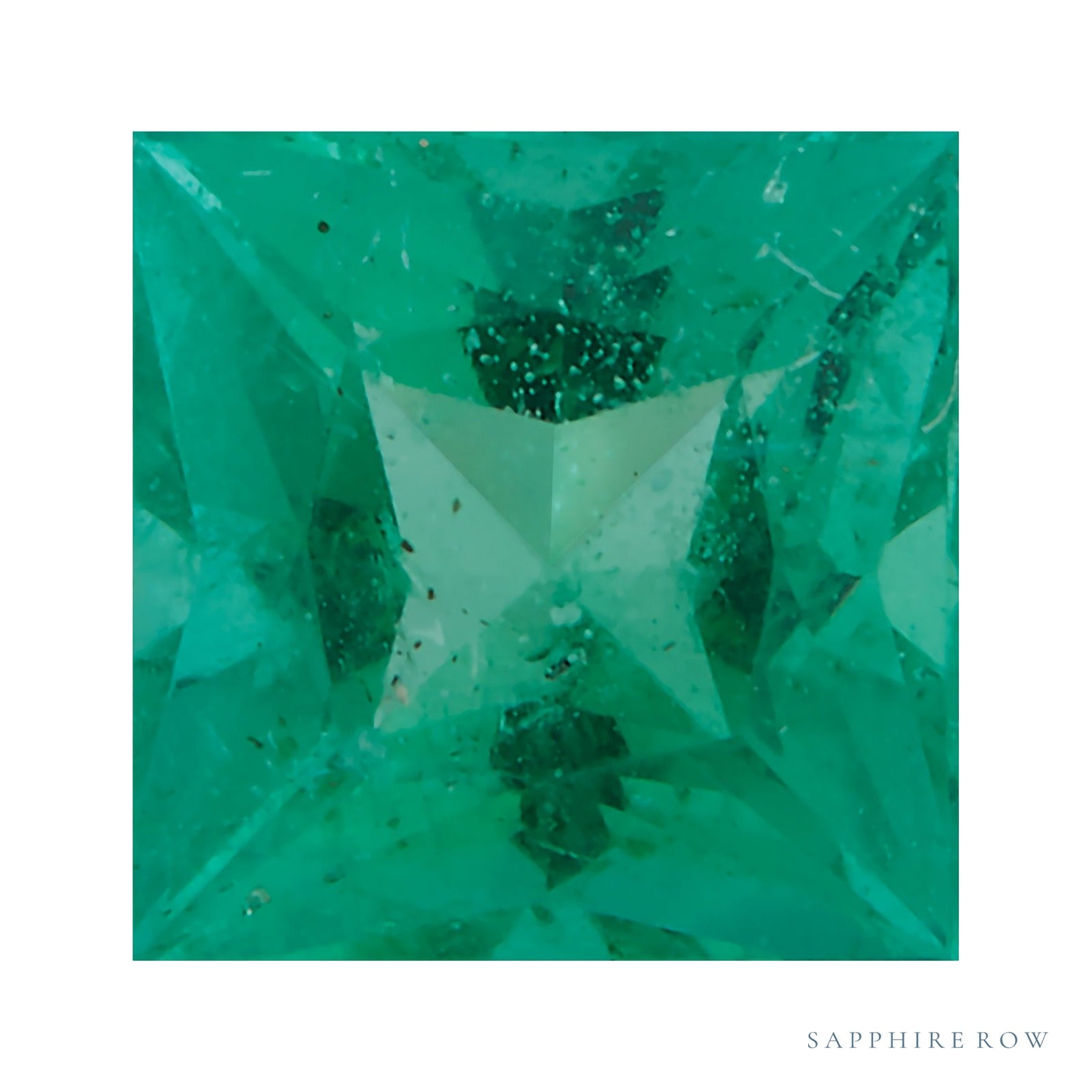 3 mm Natural Green Emerald – Square Cut – A Quality — Sapphire Row · cut7