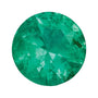 3.5 mm Natural Green Emerald – Round Cut – AA Quality — Sapphire Row · cut7