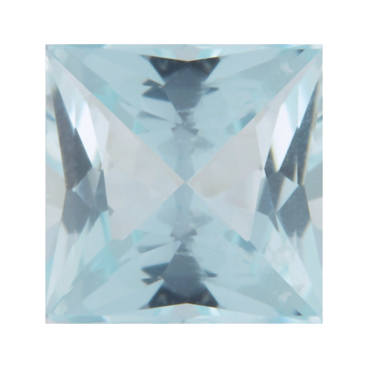 3 mm Natural Aqua Aquamarine – Square Cut – B Quality — Sapphire Row · cut7