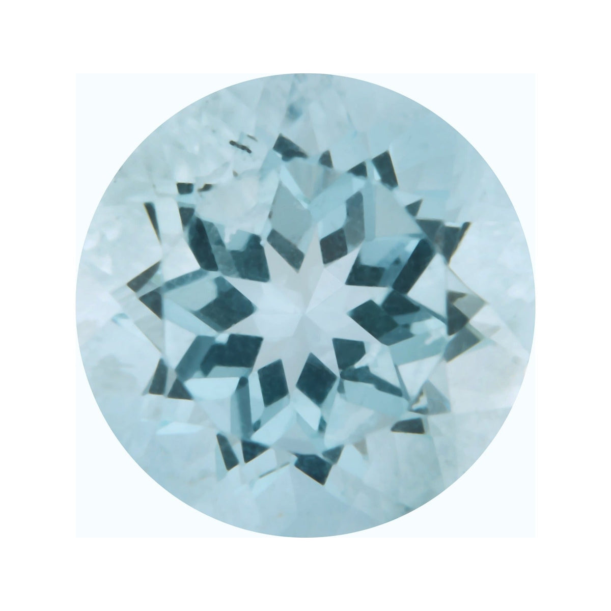2.25 mm Natural Aqua Aquamarine – Round Cut – A Quality — Sapphire Row · cut7