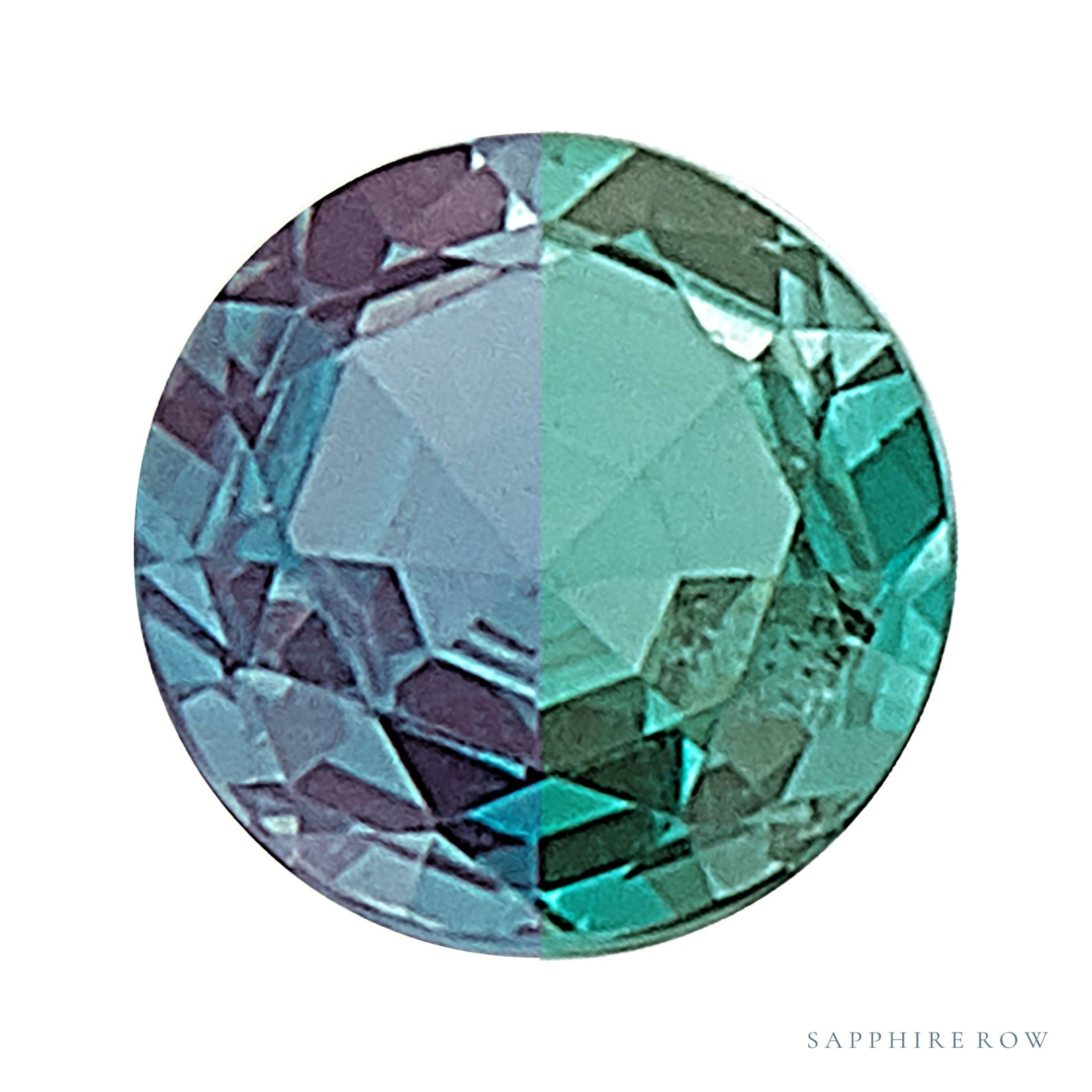 3.5 mm Natural Color Change Alexandrite – Round Cut – A Quality — Sapphire Row · cut7