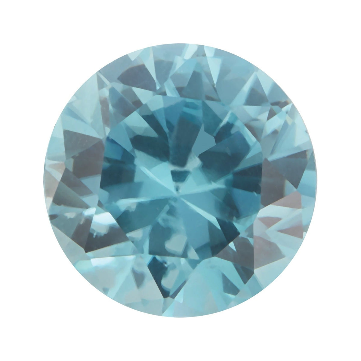 3.5 mm Natural Blue Zircon – Round Cut – AA Quality — Sapphire Row · cut7