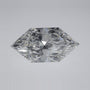 2.56 ct Lab-Grown Diamond – E VVS1 – Elongated Hexagon Cut – Duchess Faceted-cut – IGI Certified — Sapphire Row · cut7
