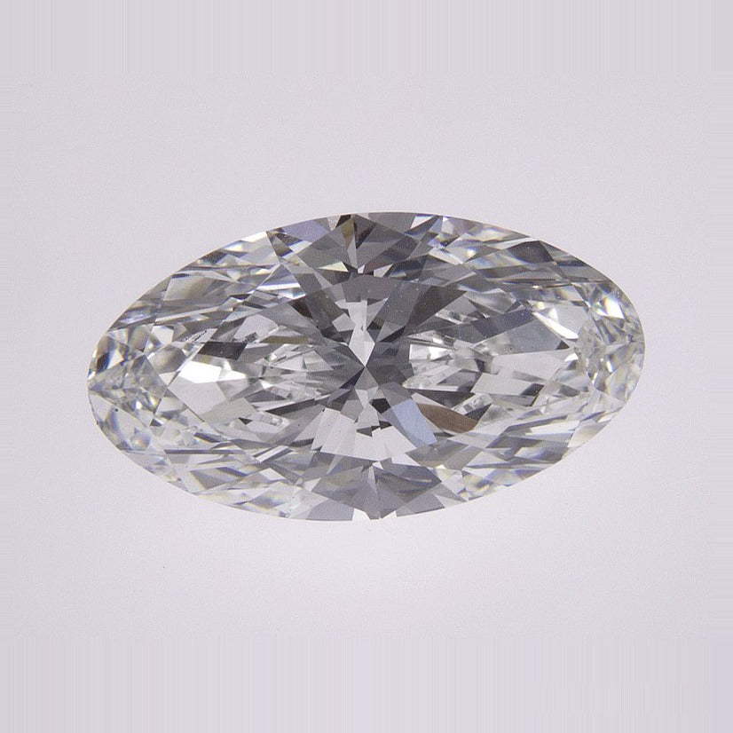 2.03 ct Lab-Grown Diamond – E VVS2 – Elongated Oval Cut – GCAL Certified — Sapphire Row · cut7