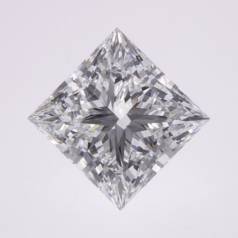 1.24 ct Lab-Grown Diamond – D VVS2 – Square Cut – IGI Certified — Sapphire Row · cut7