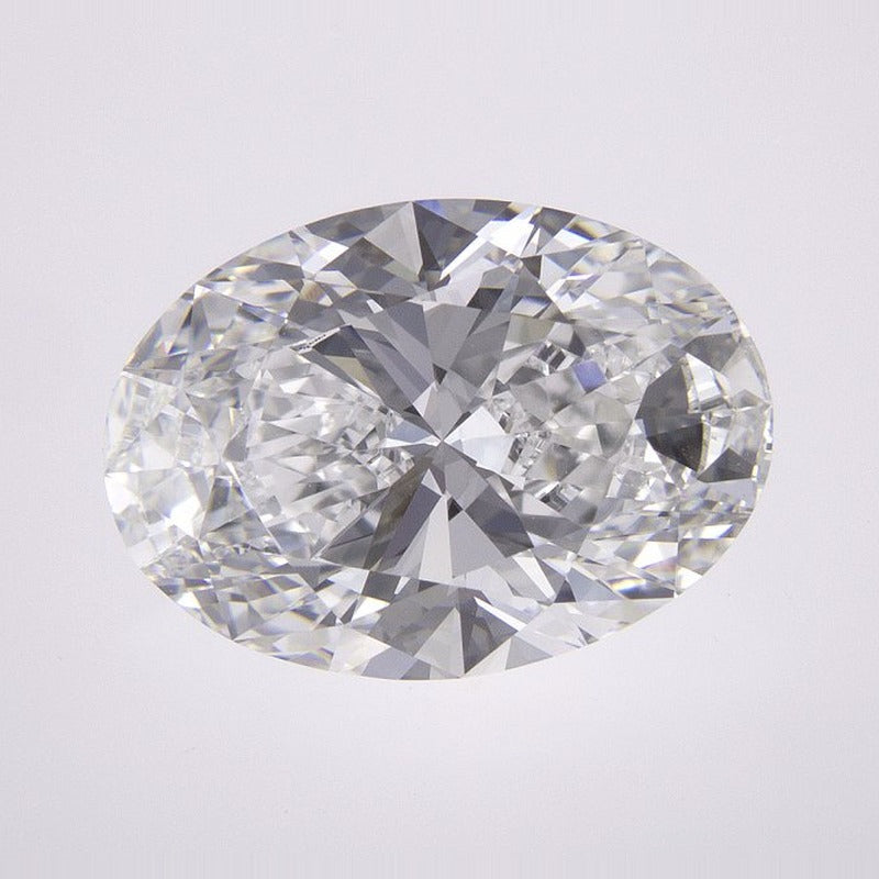 4.23 ct Lab-Grown Diamond – E VVS2 – Oval Cut – IGI Certified — Sapphire Row · cut7